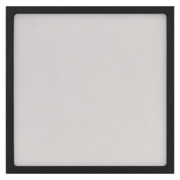Emos  LED panel NEXXO,nadometni, kvadratni, črn, 21W, nastavljiva CCT
