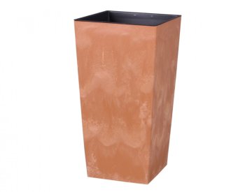 eoshop Pokrov za cvetlični lonec URBI TRG BETONSKI 2v1 plastike 33x33x61cm