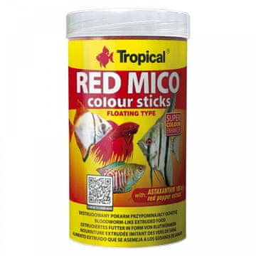 shumee TROPICAL RED MICO BARVNE PALČKE 250ML/80G