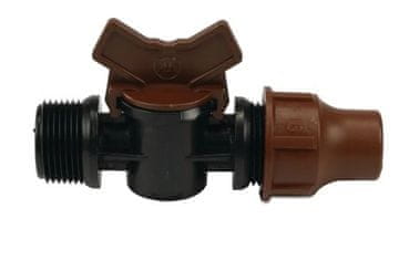 RainBird Vtični ventil PE 3/4"" x 16 mm GZ x zaklep rjave barve BF-zaklep ventila