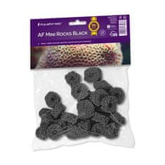 Aquaforest Stojala za korale Aquaforest AF Mini Rocks Black, 24 kosov