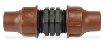 RainBird Priključek za cev PP 16 mm zaklepanje rjave barve tip BF-12 zaklepanje