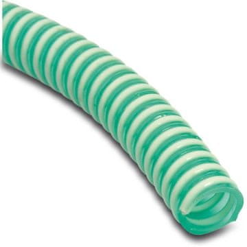 shumee Profec PVC spiralna sesalna cev 32 mm x 38 mm 6 bar 0,65 bar svetlo zelena 1 m