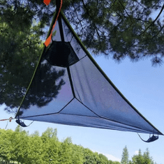 Smania Viseča mreža za več oseb (4 x 4 x 4 m) HammockMax | Prenosna viseča mreža | Družinska viseča mreža