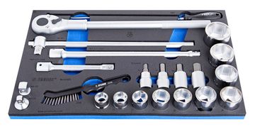 Unior 964/53SOS garnitura nasadnih ključev v SOS vložku (623995)