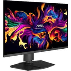 MSI Zaslon MAG 273QP QD‑OLED X24 / 27" / WQHD / 240Hz / 0.03ms (GtG) / črn - nastavljiv po višini