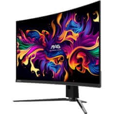 MSI Zaslon MAG 321CUP QD-OLED 31.5" / UHD / 165Hz / 0,03ms MPRT / črn - nastavljiv po višini - PD 15W
