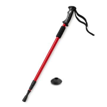 Aga Treking palice AntiShock 61–135 cm Rdeča
