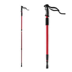 Aga Treking palice AntiShock 61–135 cm Rdeča