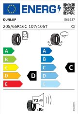 Dunlop Letna pnevmatika 205/65R16C 107/105T EconoDrive 566937