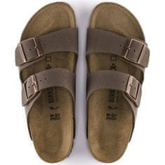 Birkenstock Japanke rjava 36 EU Arizona Birkoflor Nubuck Mocha Narrow