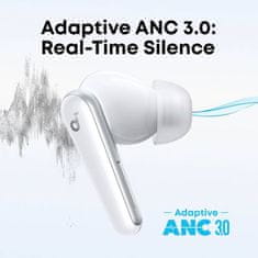 Anker Soundcore Liberty 5 brezžične slušalke, bele
