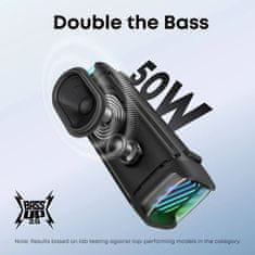 Anker Soundcore Boom 3i prenosni Bluetooth zvočnik, črn