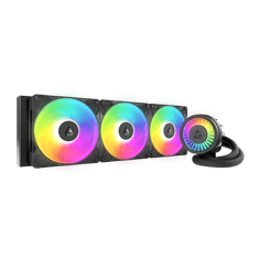 Arctic LIQUID FREEZER III PRO 420mm A-RGB vodno hlajenje za INTEL/AMD procesorje (črn)