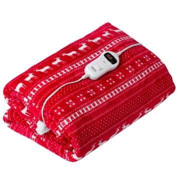 Camry Električna grelna odeja s časovnikom – SUPER MEHKA