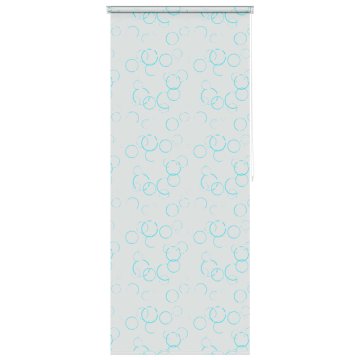 Vidaxl Rolo zavesa za prho 80x240 cm mehurčki