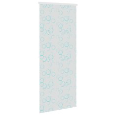 Vidaxl Rolo zavesa za prho 80x240 cm mehurčki