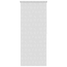 Vidaxl Rolo zavesa za prho 80x240 cm morska zvezda