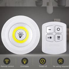 Smania LED luči za pohištvo ShineBright – hladna svetloba (8 LED luči) | Nastavljiva LED svetilka