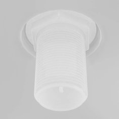 Vidaxl WC kotliček z dovodom vode na dnu 3/6 L bel