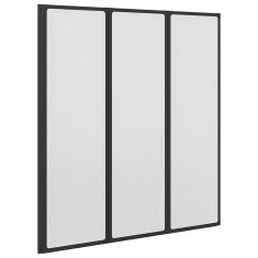Vidaxl Zložljiva stena za tuš 141 x 132 cm s 3 ploščami