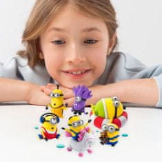 HEY CLAY Hey Clay Minions Modelirna masa za otroke + dodatki, modelirna glina, penasta masa 15 barv 3+ 