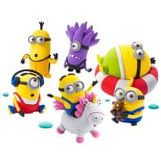 HEY CLAY Hey Clay Minions Modelirna masa za otroke + dodatki, modelirna glina, penasta masa 15 barv 3+ 