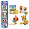 Littlest Pet Shop #163-165 Komplet 3 figuric živali + dodatki, premične zbirateljske figurice 3+ 