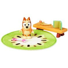 sarcia.eu Bluey in Bingo KOMPLET Playroom figuric, figurice za otroke za igro, PREMIKLJIVE DELE 3+ 
