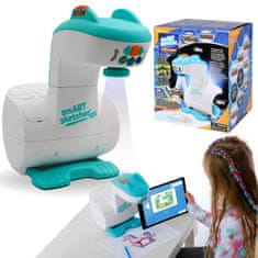 sarcia.eu smART sketcher 2.0 projektor za učenje risanja, projektor za skiciranje, projektor za otroke, 60 RISANJE LEKCIJE 