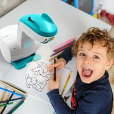 sarcia.eu smART sketcher 2.0 projektor za učenje risanja, projektor za skiciranje, projektor za otroke, 60 RISANJE LEKCIJE 