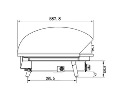 LE FEU Plinska pizza peč Turtle Motion 830100