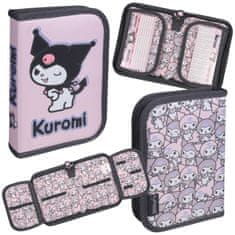 HELLO KITTY Hello Kitty Kuromi DVOJNI svinčnik brez dodatkov za dekleta, ZLOŽLJIV šolski peresnik 