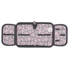 HELLO KITTY Hello Kitty Kuromi DVOJNI svinčnik brez dodatkov za dekleta, ZLOŽLJIV šolski peresnik 