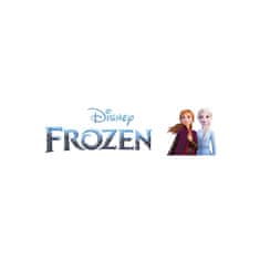 Disney DISNEY Frozen Modra DVOJNA otroška posteljnina z zadrgo, 100% BOMBAŽ 160x200+70x80 cm OEKO-TEX 