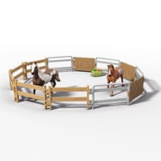 Schleich Schleich Horse Club Lakeside tovornjak s prikolico za konje, komplet z figuricami in dodatki za otroke 5+ 
