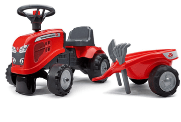 Falk Ferguson traktor poganjalec, s prikolico (241C)