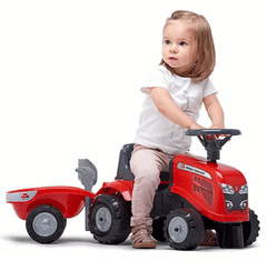 Falk Ferguson traktor poganjalec, s prikolico (241C)