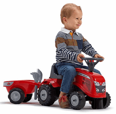 Falk Ferguson traktor poganjalec, s prikolico (241C)