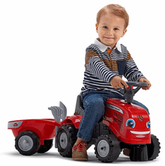 Falk Ferguson traktor poganjalec, s prikolico (241C)