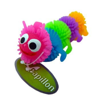 Papillon Gosenica iz lateksa 6,5 cm