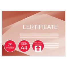 GBC Žepki za laminiranje za hitro laminiranje, 75 mic (100)