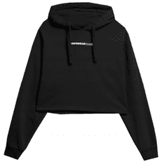 4F Športni pulover lifestyle črna 168 - 171 cm/M SS23SWSF249