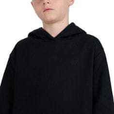 4F Športni pulover črna 140 - 145 cm B25056