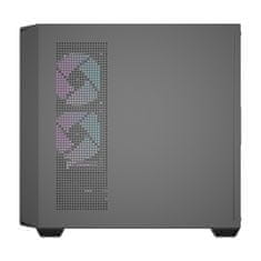 darkFlash Računalniška ohišje Darkflash DS900WD (črno) + 4 ventilatorji