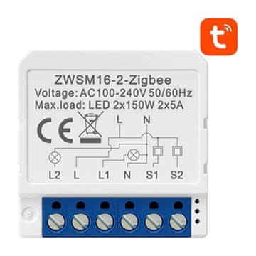 Avatto Avatto ZWSM16-W2 TUYA ZigBee pametni vgradni stikalo