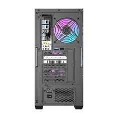 darkFlash Računalniška ohišje Darkflash DS900WS (črno) + 4 ventilatorji