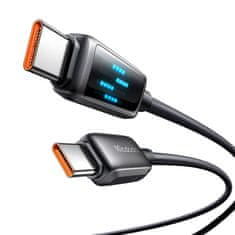 Mcdodo Kabel USB-C do USB-C Mcdodo CA-4250, 100 W, LED zaslon, 1,2 m