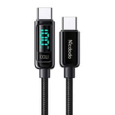 Mcdodo USB-C kabel za USB-C Mcdodo CA-8820 100 W, 1,2 m (črn)