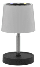 Platinet PTL45RGB WAVY brezžična namizna LED svetilka, USB-C, 28,5 x 10 cm, črno-bela